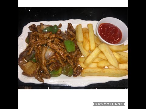 Beef Pepper Steak Strips Recipe