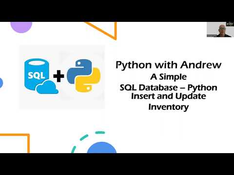 Python Connecting To Sql Insert And Update