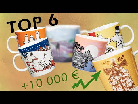 TOP 6 Most Expensive Finnish Moomin Mugs | Design & Collecting