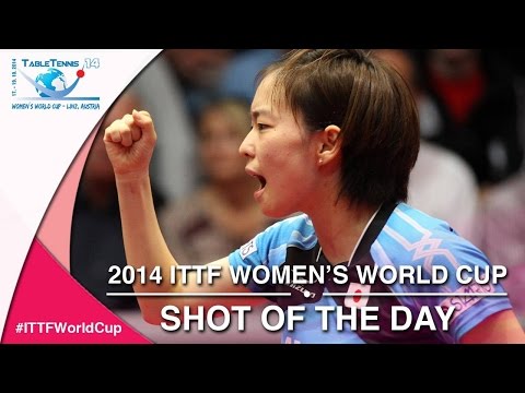 2014 ITTF Women's World Cup - Shot of the day: Day 3
