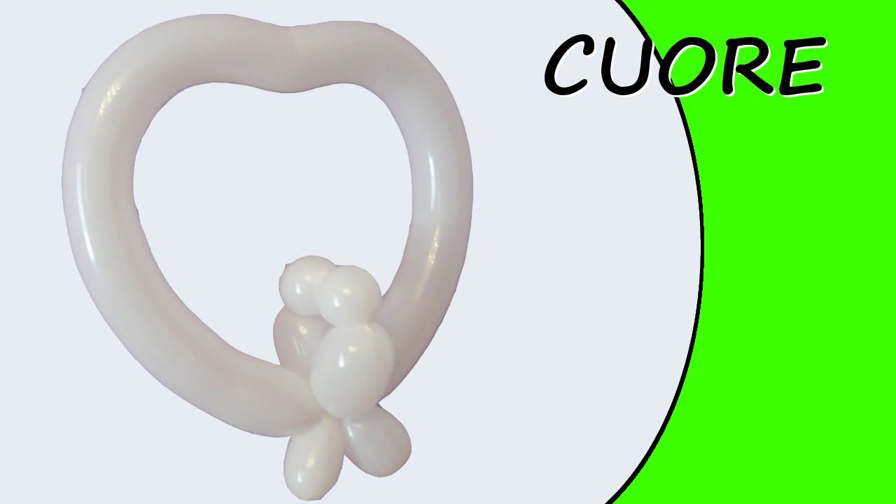 Palloncini modellabili - Il cuore