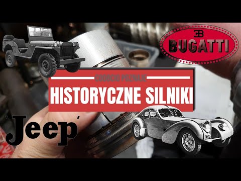 Coobcio Poznaje historyczne silniki: Bugatti R8 z 1937 i Jeep Willys z II wojny światowej