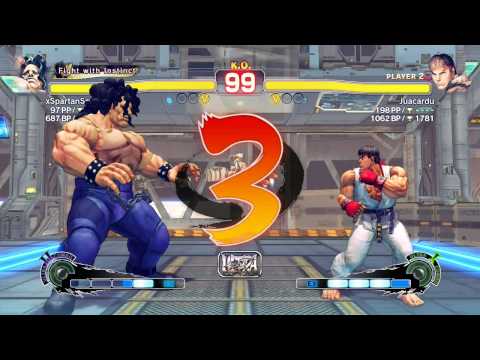 USF4 HUGO VS RYU