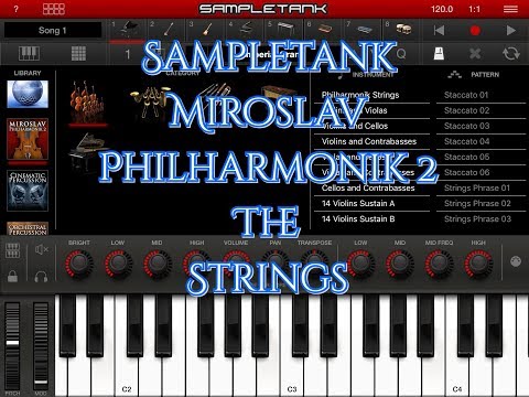 SAMPLETANK Miroslav Philharmonik 2 The Strings Section Demo for iPad
