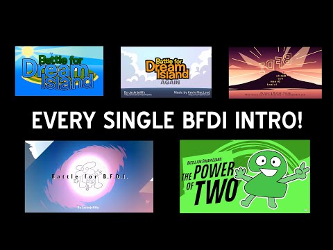 [OUTDATED] Every Single BFDI Intro! (2010-2021) Old Version
