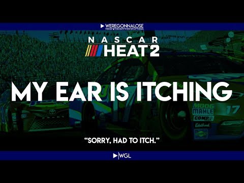 Nascar Heat 2 Gameplay Trolling - My Ear Is Itching and Going High - Funny Trolling Nascar Crashes