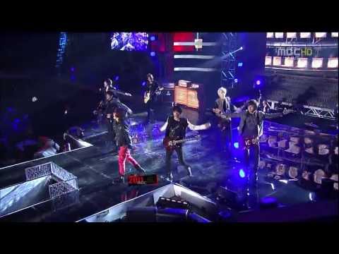 [HD] 111231 MBC FT Island, CN Blue, 2PM, Super Junior, K.Will - We Will Rock You + 해야