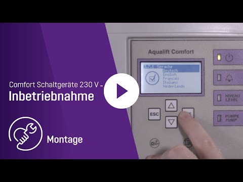 Montagevideo – Inbetriebnahme KESSEL Comfort Schaltgeräte 230 V