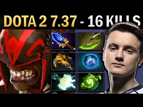 Bloodseeker Gameplay Miracle with Swift and 16 Kills - Dota 2 Kez