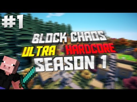 Minecraft Block Chaos UHC Season 1: #1 - GREAT START