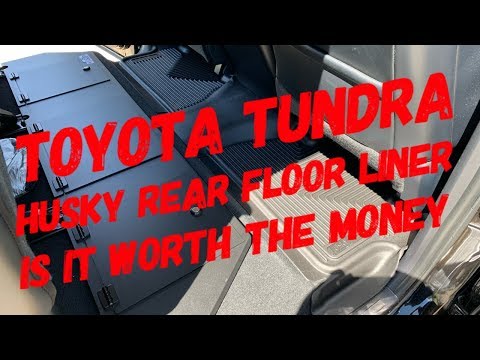 Tundra Husky Rear Floor Liner Kind Of Disappointed