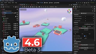Godot 4.6 Beta 3: The New Theme Is Looking Really Good