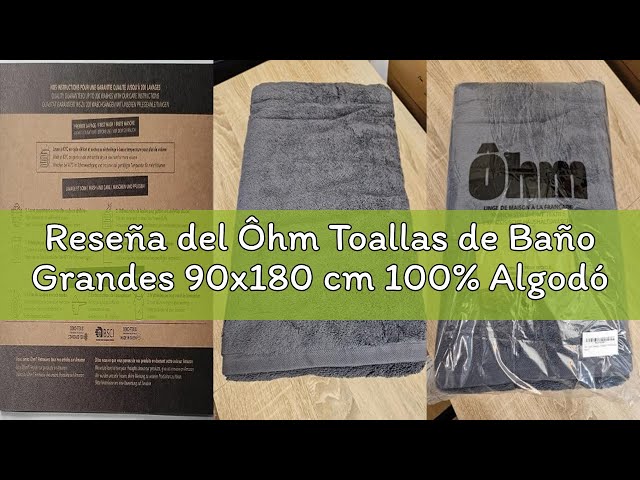 Vídeo relacionado con RESTILO Toalla de Playa Grande 90 x 180 cm 100% algodón, Toalla de baño de Terciopelo, Color Azul Oscuro, Azul Marino, Blanco Tortuga