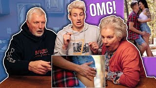MY PARENTS REACT TO MY MUSIC VIDEO! (Does Your Mama Know?)