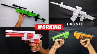 My All Paper Guns🔥   How to Make a Paper Gun Th