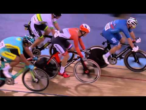 Men's Omnium - Elimination Race - 2016 UCI Track Cycling World Championships