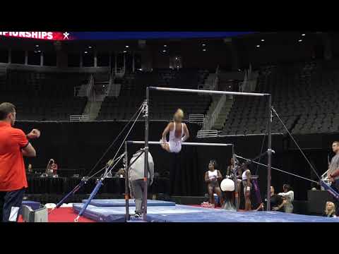 MyKayla Skinner - Podium Training Uneven Bars  - 2019 U.S. Gymnastics Championships