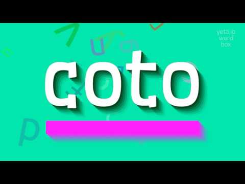 How to say "coto"! (High Quality Voices)
