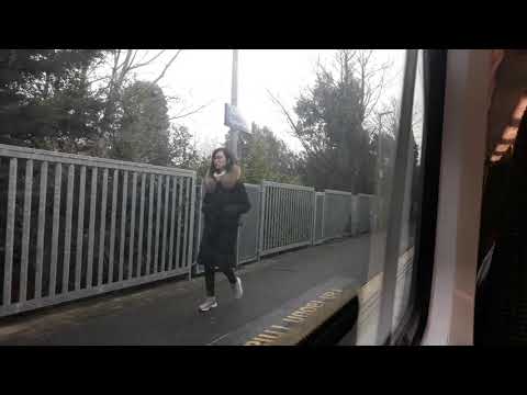 Arriving to Booterstown on the DART