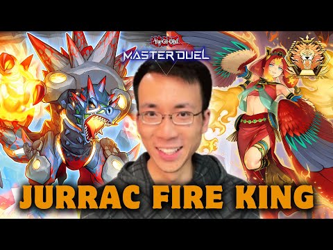 Dinh-Kha Bui's JURRAC FIRE KING is really insane ( MASTER RANK|Season 46 ) : Yu-Gi-Oh! Master Duel