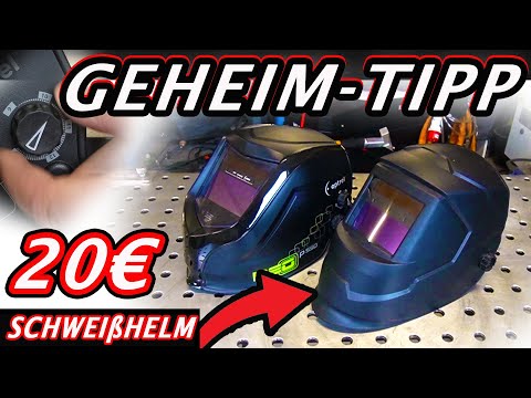 Geheimtipp - geniale Schweißhelme für kleines Geld!