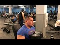 Shoulder Press 41 kg 90 lbs