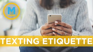 How to practice good text messaging etiquette  | Your Morning