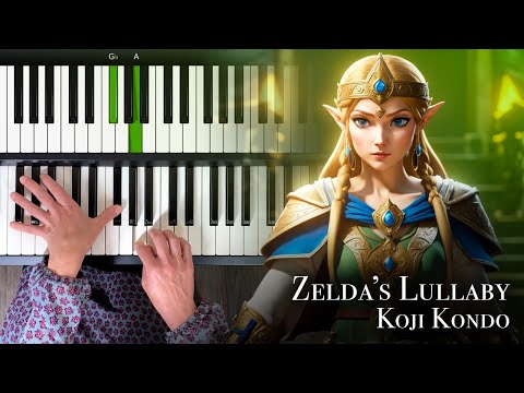 Zelda’s Lullaby - Ocarina of Time - Piano Tutorial