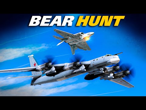 F-22 Raptor On The Loose | Behind Enemy Lines | Tu-95 Bear Strike | Digital Combat Simulator | DCS |
