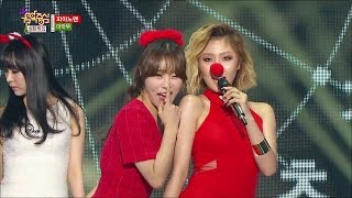 【TVPP】MAMAMOO - Piano Man, 마마무 - 피아노맨 @ Christmas Special, Show Music Core Live