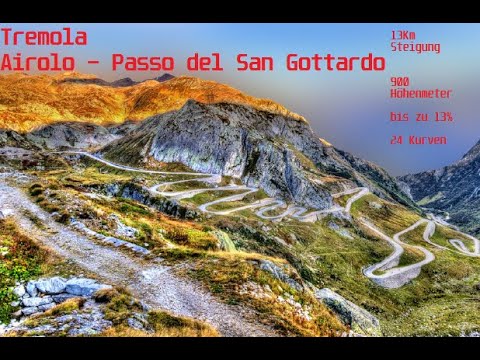 Von Airolo hoch zum Passo del San Gottardo