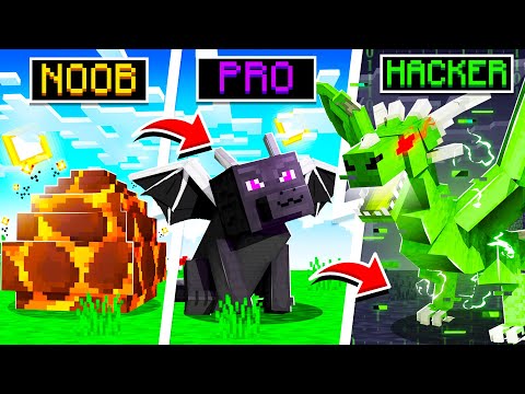 Minecraft but Dragons are OVERPOWERED