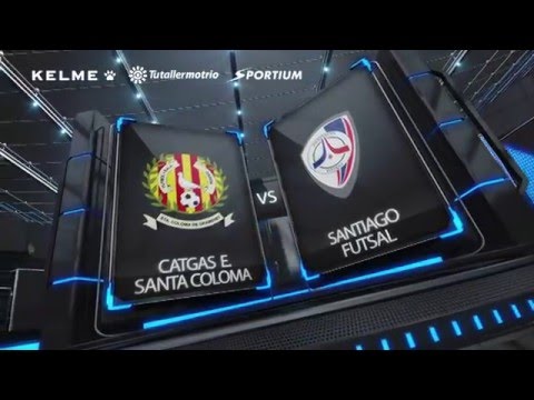 Catgas E. Santa Coloma vs Santiago Futsal Jornada 14