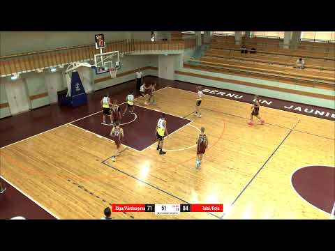 LJBL pārspēles U19 zēni: Rīga/Pārdaugava - Talsi/Roja