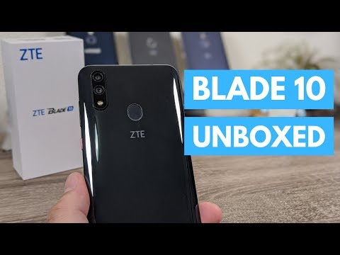 ZTE Blade 10 Unboxing and Walkthrough