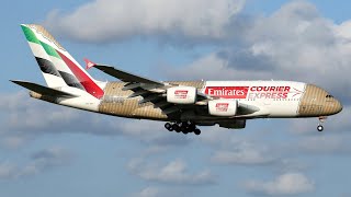 First Visit Of The Brand New Emirates Special Livery A380 & Many More at Amsterdam Schiphol Airport