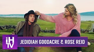FINDING YOU (2021) Jedidiah Goodacre & Rose Reid Interview | Katherine McNamara, Romance Movie video
