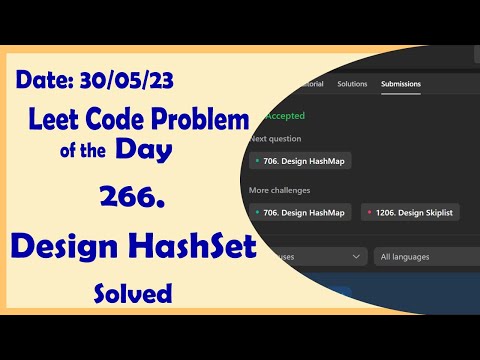 705 || Design HashSet III || C++ || Leetcode Daily Challenge