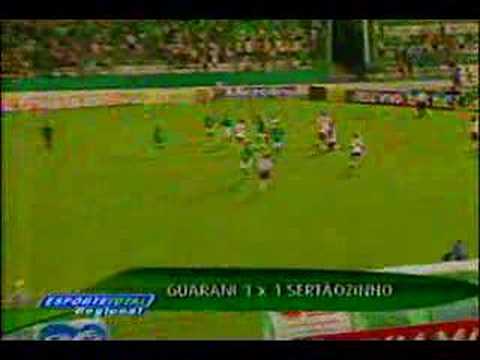 Planeta Guarani @ Guarani 1x1 Sertãozinho @ Paulista 2008 2º