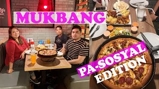 MUKBANG PIZZA HUT KUWAIT + HOW TO BE A SOCIAL CLIMBER?