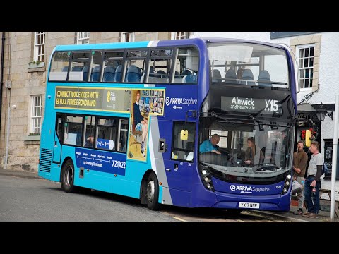 Front View: Arriva North East 7544 (YX17NNR) Alexander Dennis Enviro 400 MMC