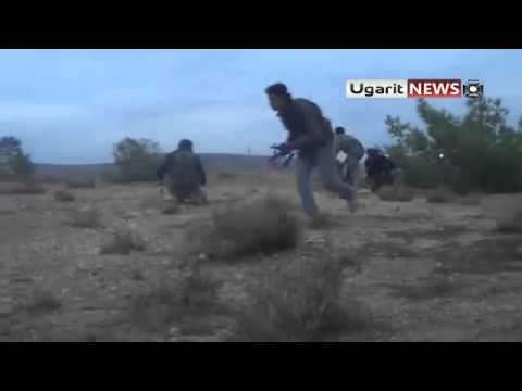 انتشار عناصر الجيش الحر في تشرين في محافظة حلب