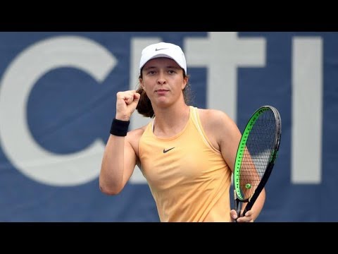 Iga Świątek 24 winners vs Caroline Garcia - WTA Cincinnati 2019
