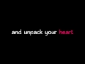Unpack Your Heart - Phillip Phillips - Behind the Light Lyrics