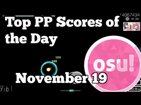 [osu!] Top Ranked PP Plays of November 20 |  Rlsc, Tekkito, Anze, V I C E N T E, Mastasz,