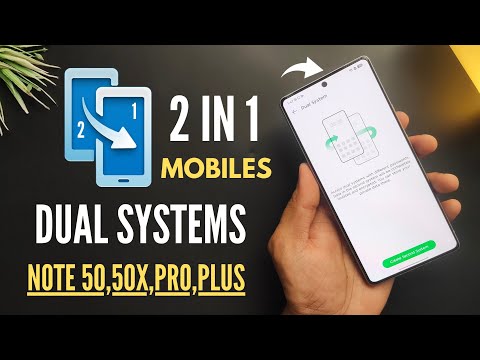 Infinix Note 50, 50x, Pro+ 5G | How To Create Dual Space, Dual System | 2 In 1 Mobiles| Phone Clones