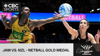 Final moments of Jamaica vs. New Zealand in netball gold medal match on Day 10 of Glasgow 2026