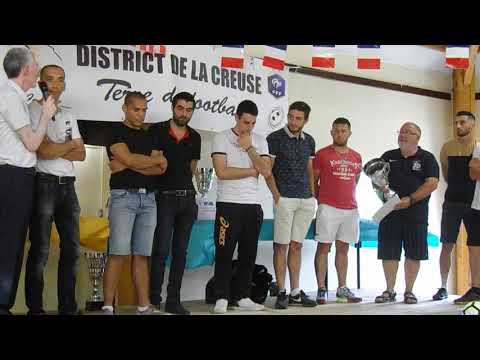 FELLETIN : Soirée des Récompenses 2019 District de Football de la Creuse