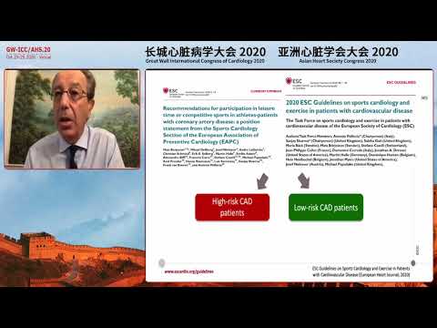 ESC 2020 Guidelines @ Great Wall International Congress of Cardiology 2020