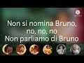 Non si nomina Bruno (lyrics)